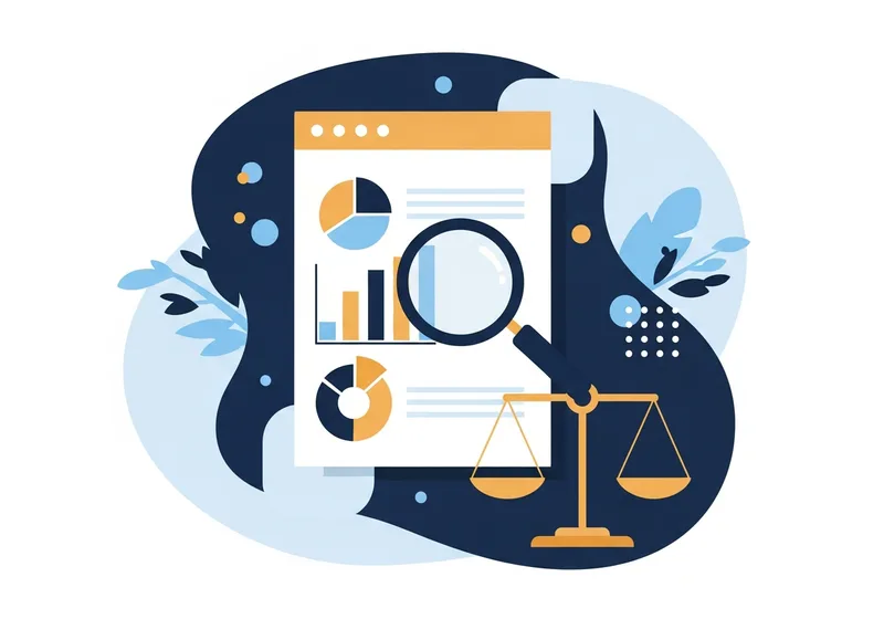 Bilans transparents — rapport financier avec graphiques