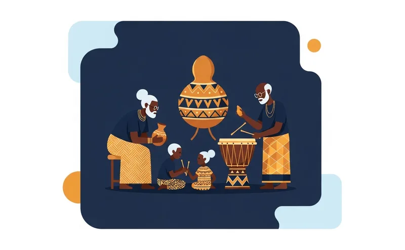 Coutumes et traditions — transmission du patrimoine culturel entre générations